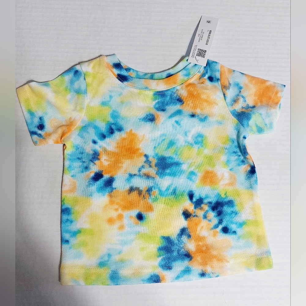 Multicolored tie dye unisex‎ 0-3 mo Garanimals t shirt